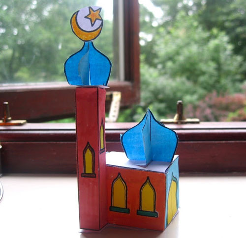 کاردستی عید مبعث کودکان (7)