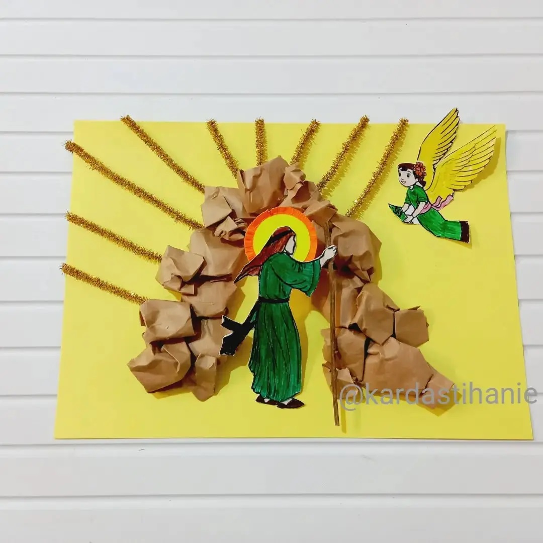 کاردستی عید مبعث کودکان (8)