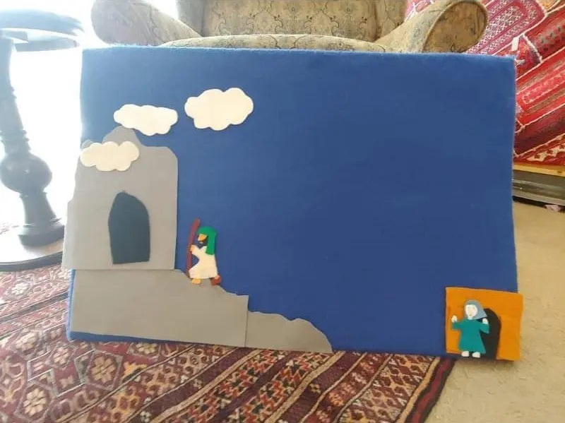 کاردستی عید مبعث کودکان (9)