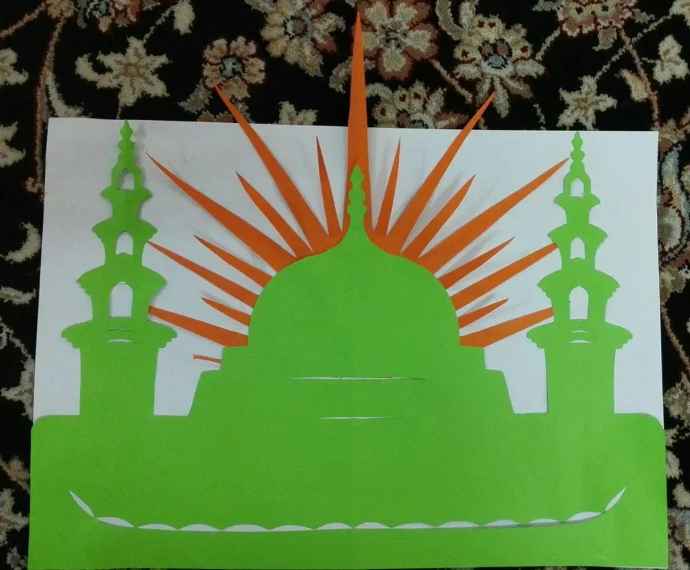 کاردستی عید مبعث کودکان (11)