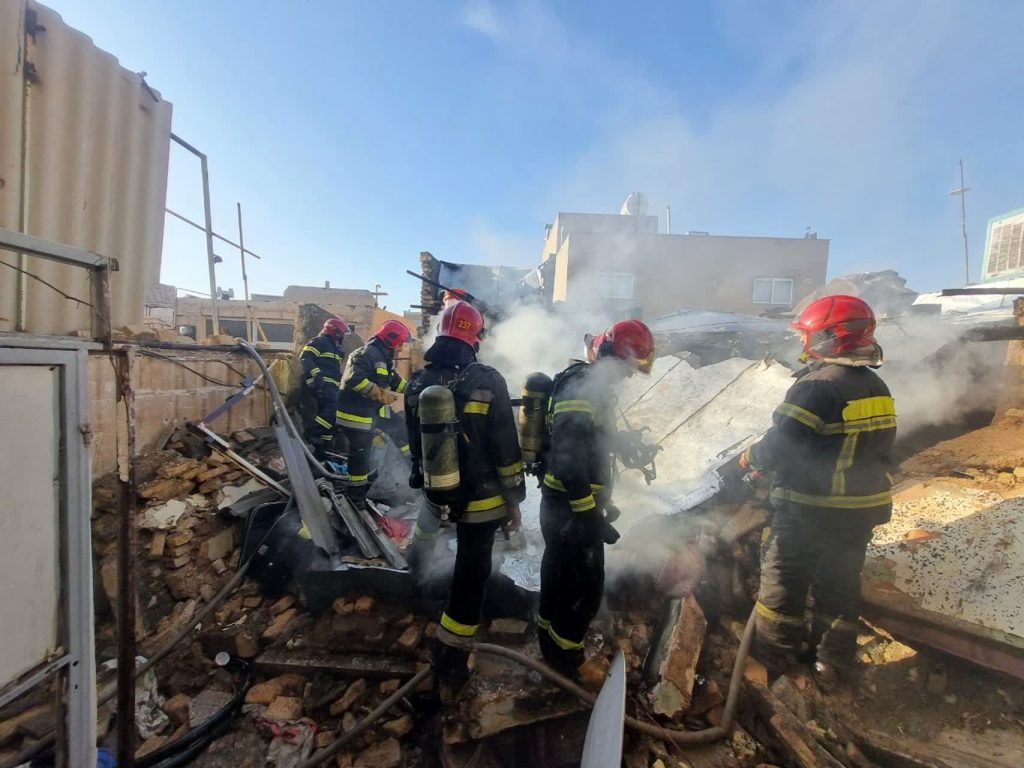 انفجار ویران کننده در منزل مسکونی