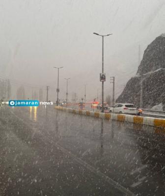 بارش برف، تهران را سفیدپوش کرد+عکس_اصفهانیا