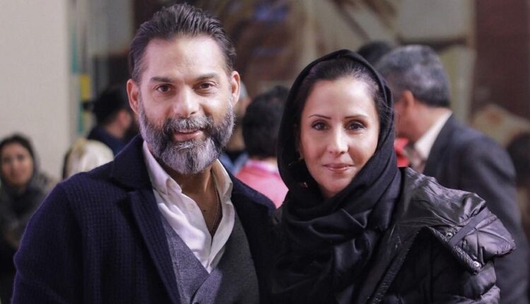 پیمان معادی و همسرش