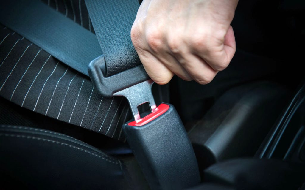 عدم منفعت گیری ۲۵درصد سرنشینان ماشین از کمربند ایمنی