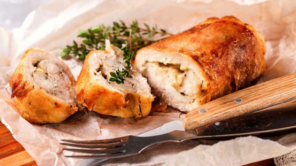 نحوه تهیه رول مرغ سوخاری