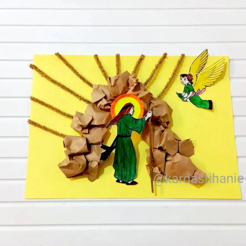 کاردستی عید مبعث برای کودکان