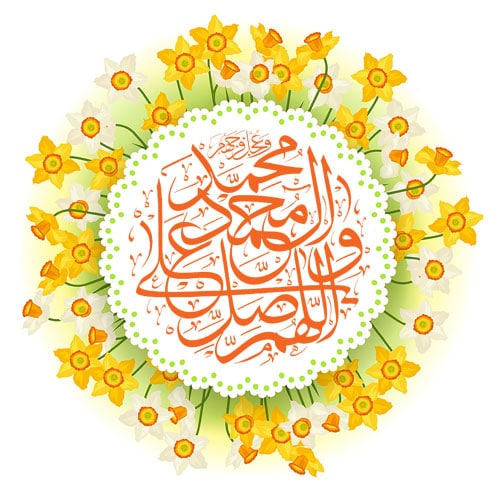 عکس نوشته ولادت امام زمان (4)