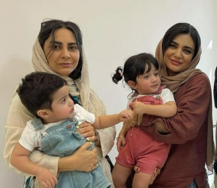 لیندا کیانی و فرزندانش