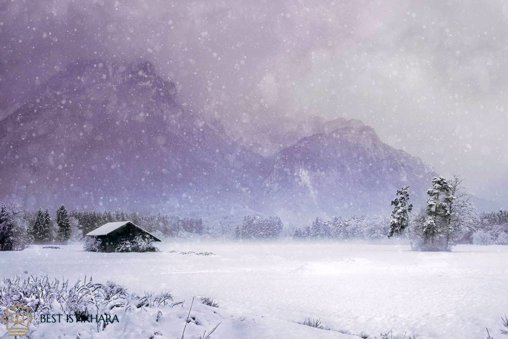 تعبیر خواب برف باریدن