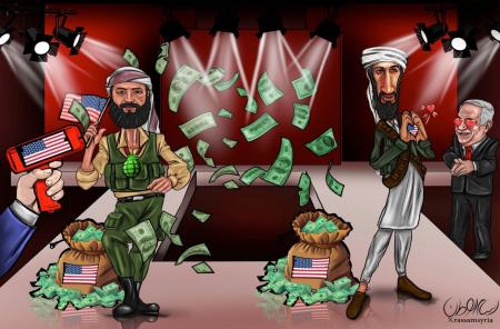 پشتیبانی ۷۰۰ میلیون دلاری آمریکا به تروریست‌ها در سوریه! + عکس_اصفهانیا