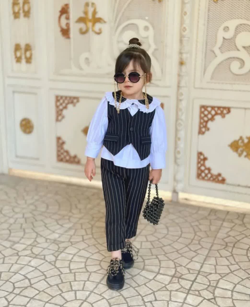 لباس عید ۱۴۰۴ دخترانه بچه گانه (23)