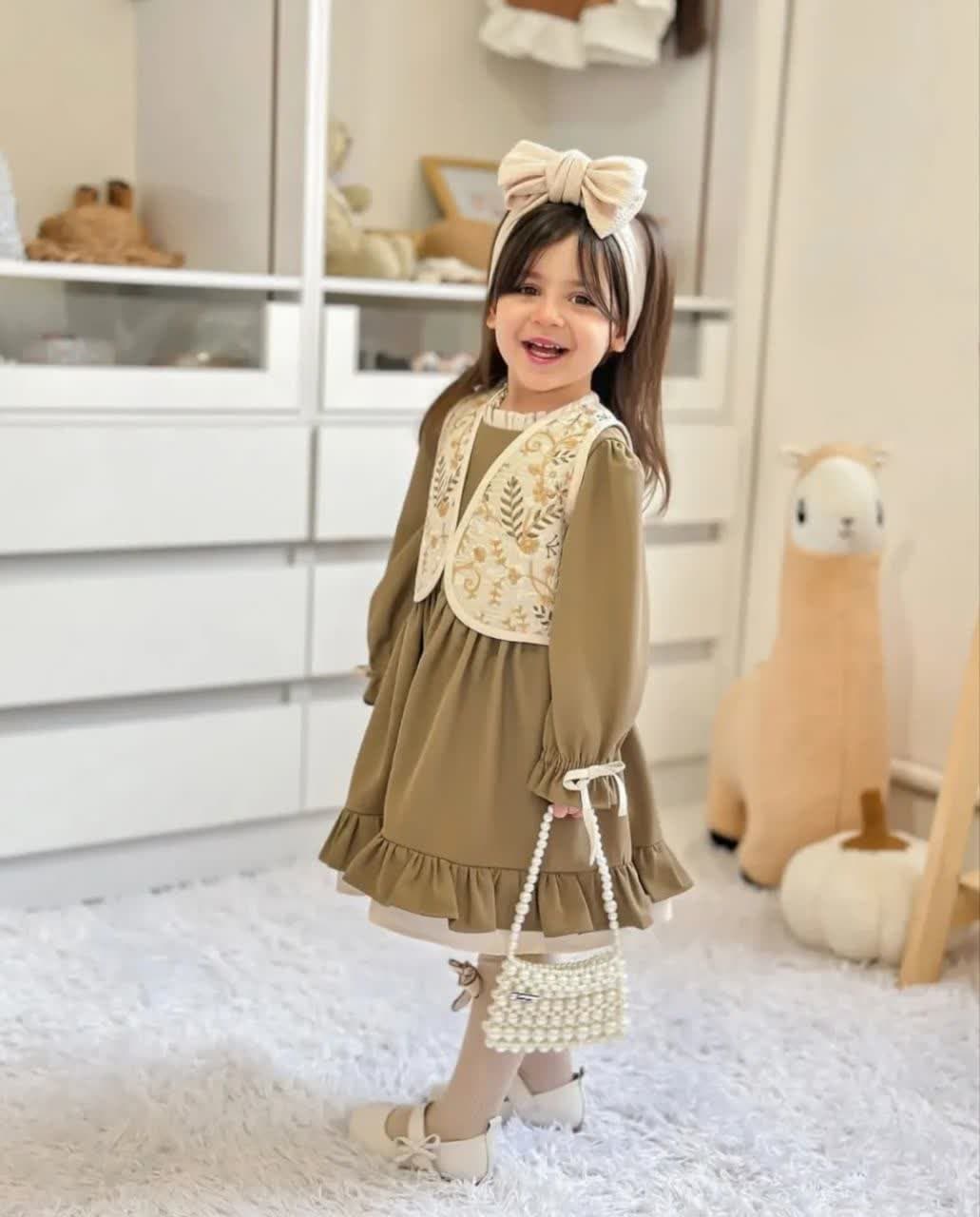 لباس عید ۱۴۰۴ دخترانه بچه گانه (22)