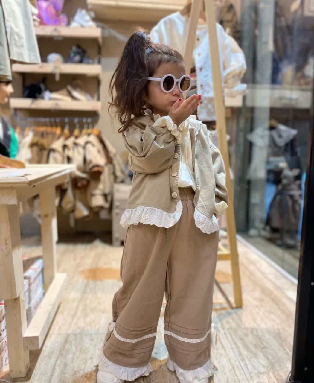 لباس عید ۱۴۰۴ دخترانه بچه گانه (35)