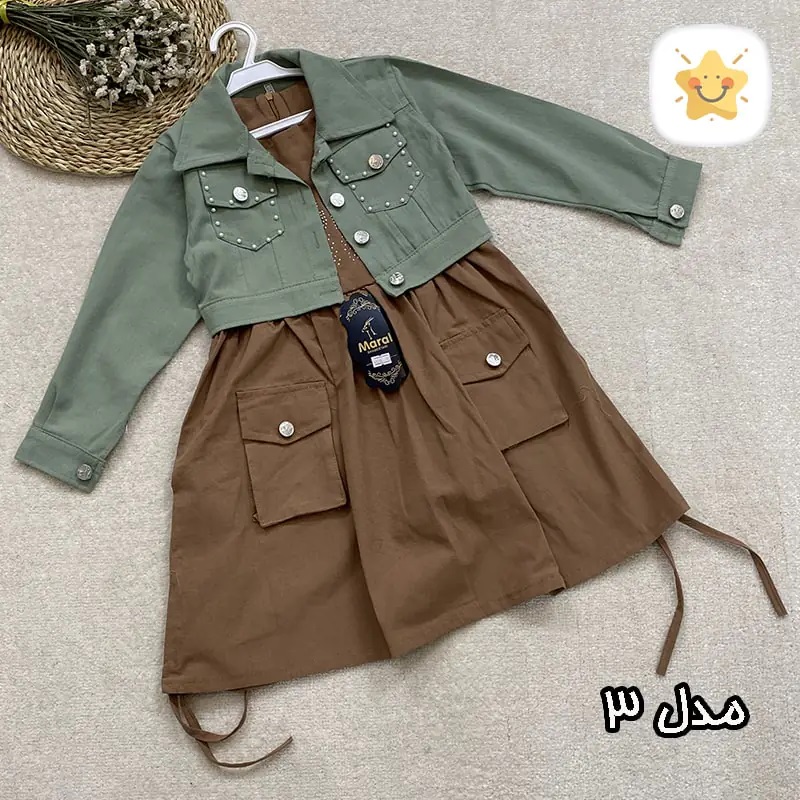 لباس عید ۱۴۰۴ دخترانه بچه گانه (38)