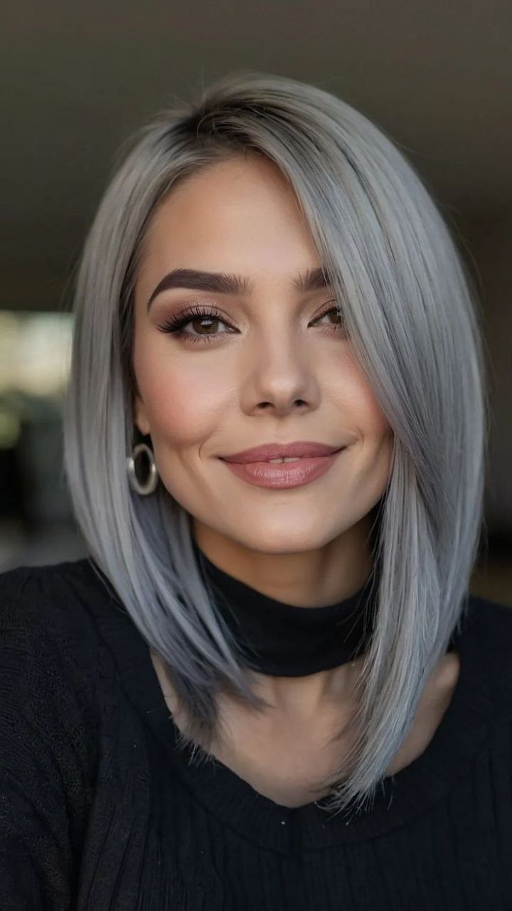 پرطرفدارترین رنگ مو یخی ۱۴۰۴ بین ترکیب رنگ موهای عید امسال 116 مدل رنگ مو (11)