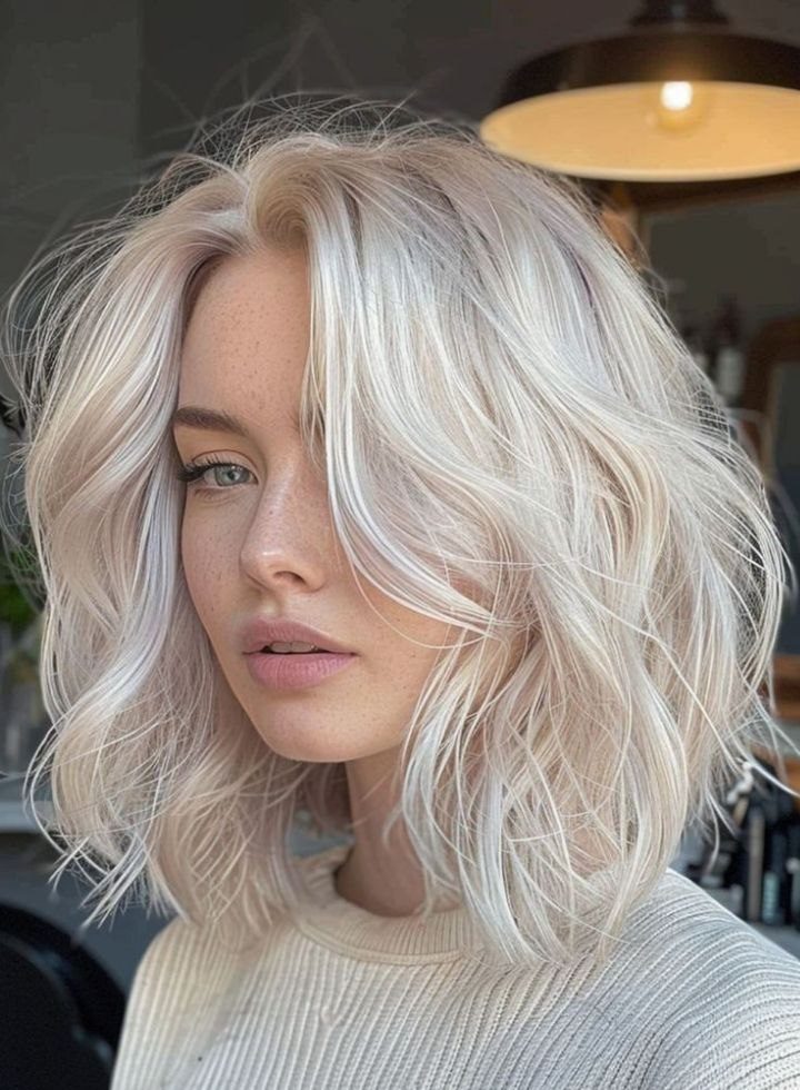 پرطرفدارترین رنگ مو یخی ۱۴۰۴ بین ترکیب رنگ موهای عید امسال 139 مدل رنگ مو (33)