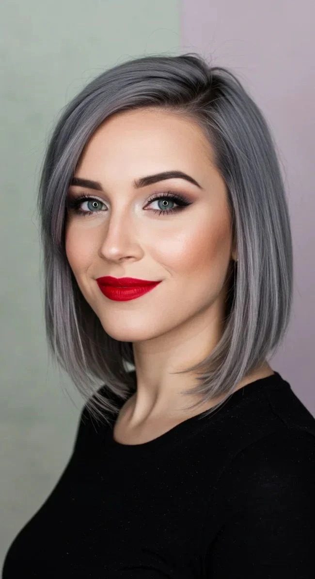 پرطرفدارترین رنگ مو یخی ۱۴۰۴ بین ترکیب رنگ موهای عید امسال 148 مدل رنگ مو (42)