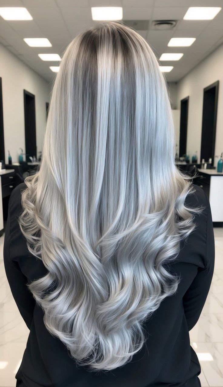 پرطرفدارترین رنگ مو یخی ۱۴۰۴ بین ترکیب رنگ موهای عید امسال 150 مدل رنگ مو (44)