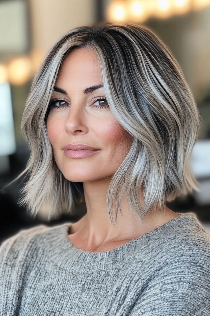 پرطرفدارترین رنگ مو یخی ۱۴۰۴ بین ترکیب رنگ موهای عید امسال 156 مدل رنگ مو (50)