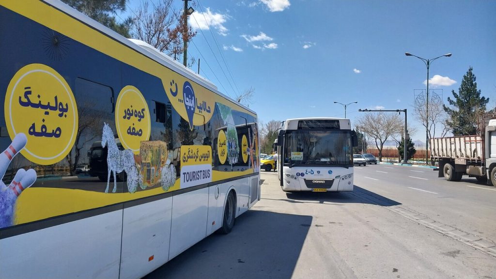 فعال شدن ۶ اتوبوس گردشگری در محور ابرسازه‌های تفریحی اصفهان