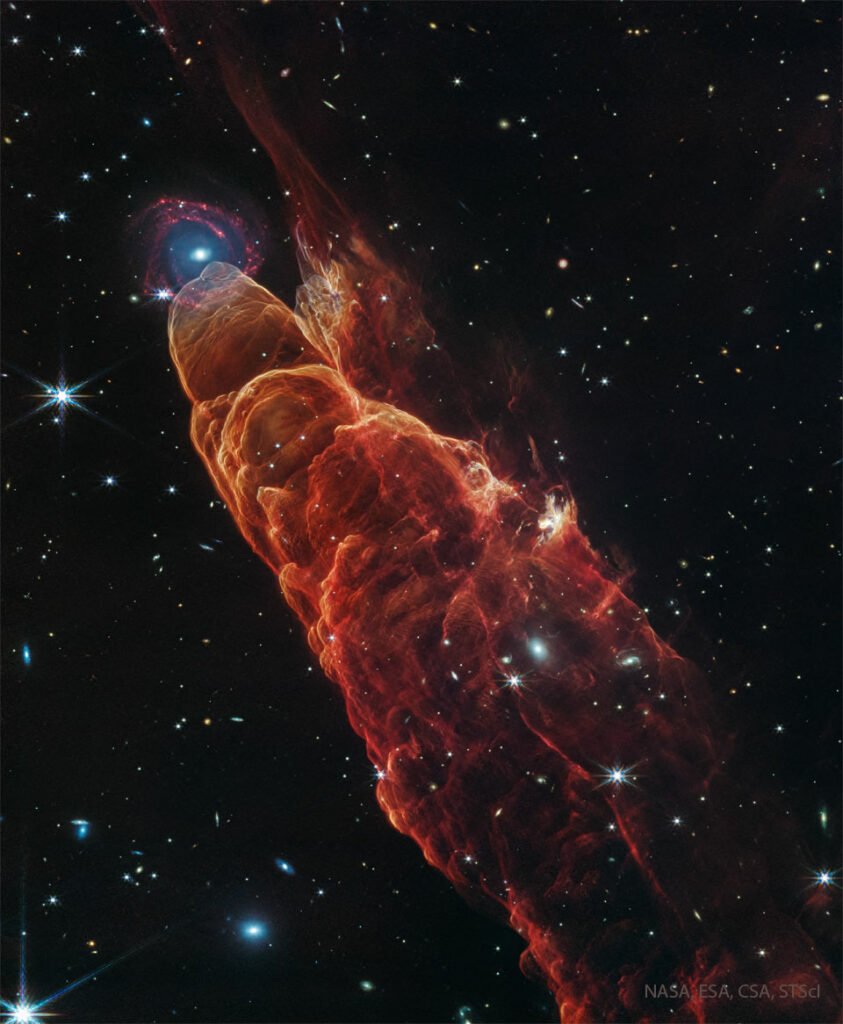 جت بین‌ستاره‌ای از نگاه جیمز وب_اصفهانیا