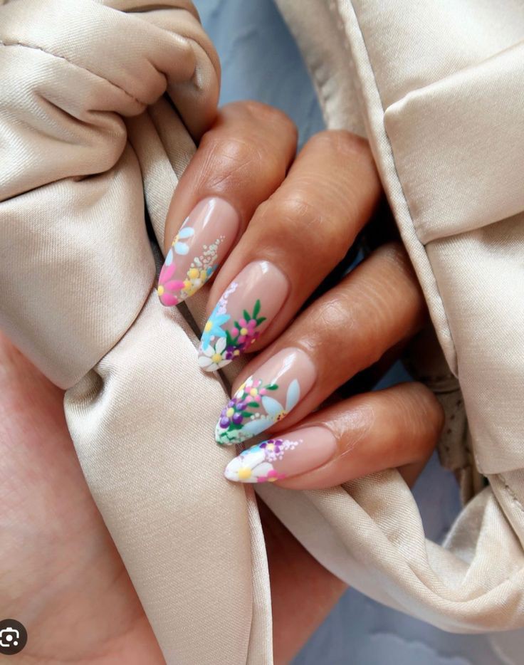 طرح ناخن بهاری (6)