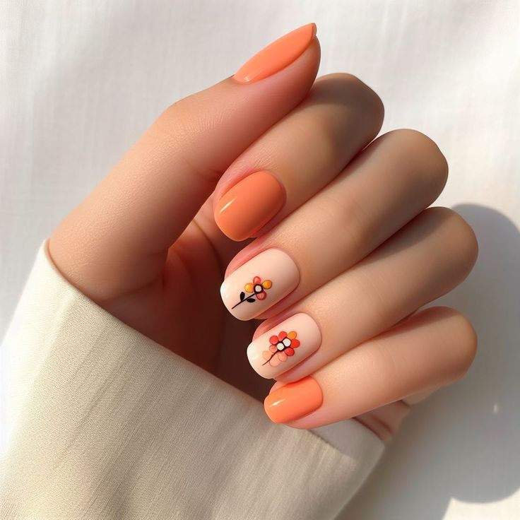 طرح ناخن بهاری (5)