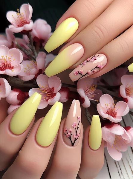 طرح ناخن بهاری (19)