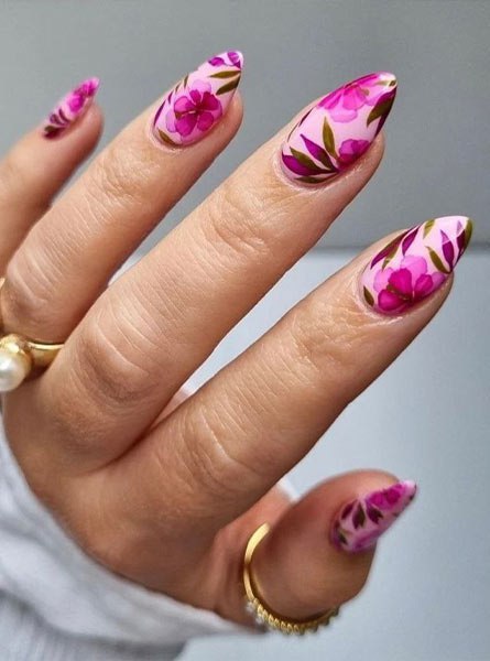 طرح ناخن بهاری (21)