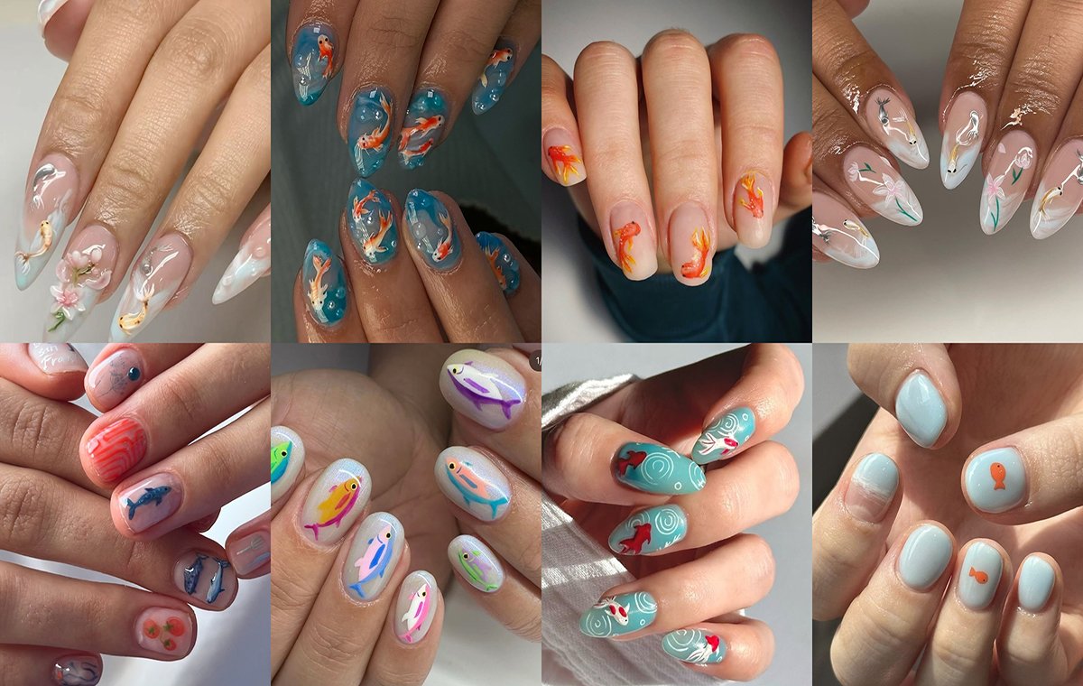 طرح ناخن بهاری (40)