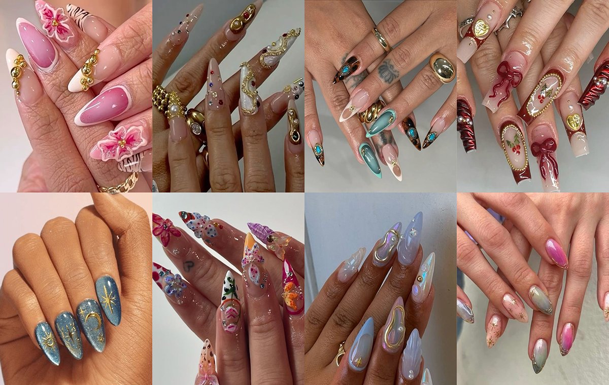 طرح ناخن بهاری (42)