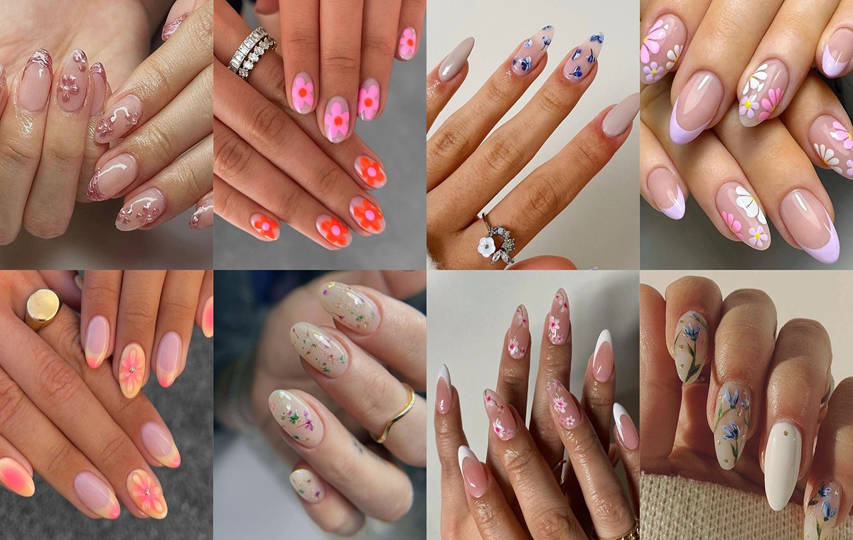 طرح ناخن بهاری (38)