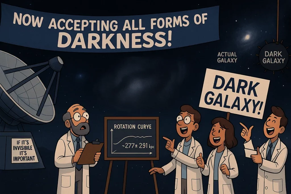 کشف کهکشان تاریک؛ شبحی بدون ستاره در دل کیهان 4 کهکشان تاریک