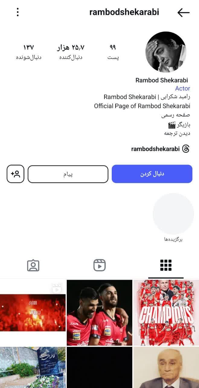 بیوگرافی رامبد شکرآبی از سینما تاازدواج و جدایی با عکس 17 Rambod Shekarabi (3)