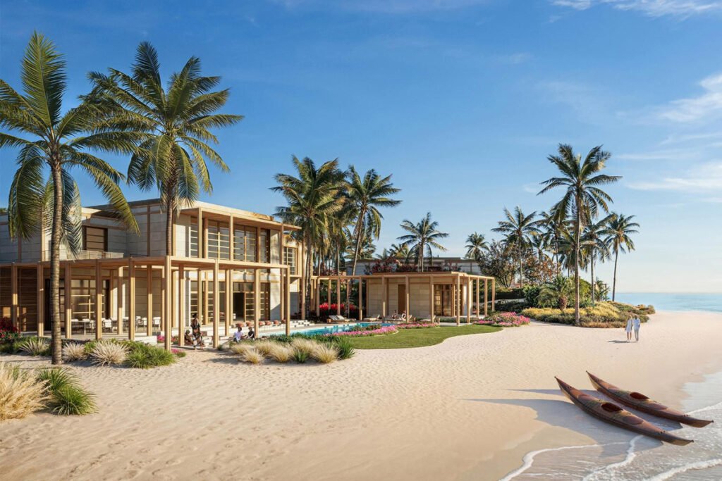 معارفه پروژه «لاحق» عربستان؛ جزیره‌ای حلقه‌ای در دریای سرخ + عکس