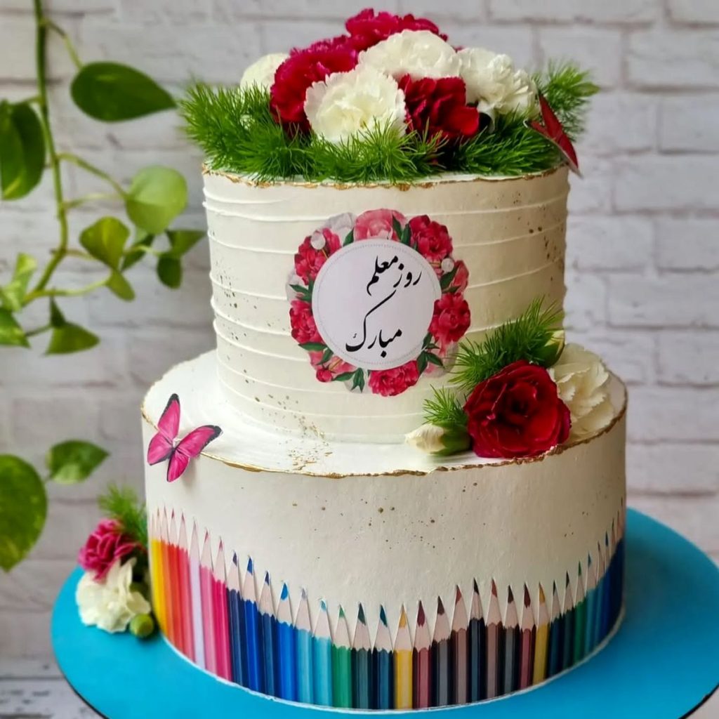 ۵۰ مدل کیک روز معلم ۱۴۰۴ تازه و شیک از اینستاگرام