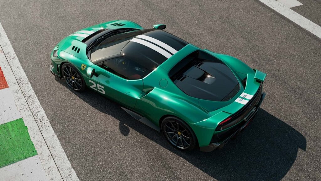 فراری ۲۹۶ اسپشیاله معارفه شد؛ قوت شگفت انگیز، نیروی رو به پایین بیشتر_اصفهانیا 6 Ferrari 296 Speciale unveiled, incredible power, carbon fiber parts, more downforce