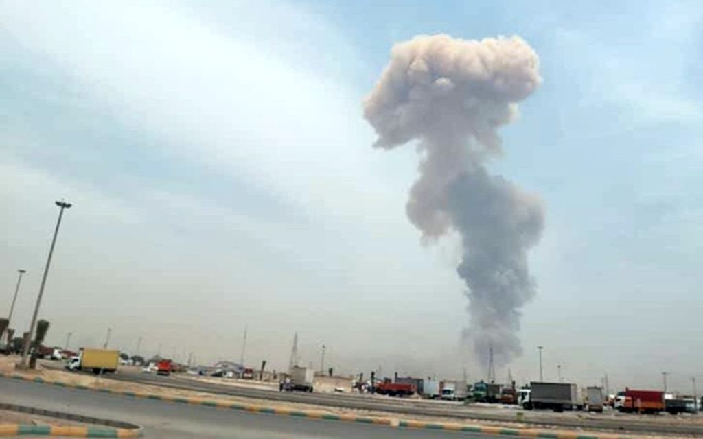 انفجار بندرعباس