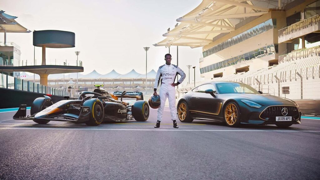 مدل اختصاصی مرسدس 63 AMG GT معارفه شد، حاصل پروژه سینمایی با بازی برد پیت_اصفهانیا 7 APXGP Edition