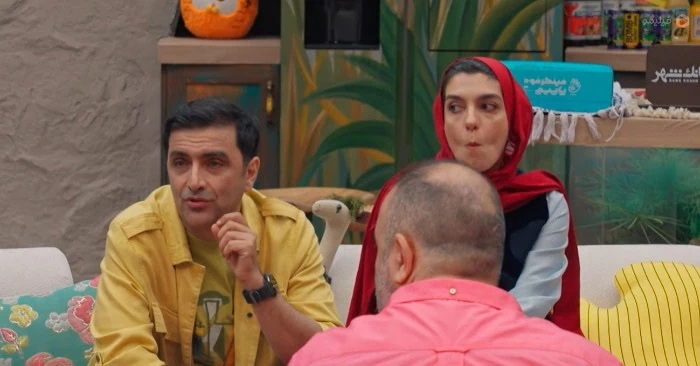 امین زندگانی و همسرش الیکا عبدرالرزاقی در جوکر