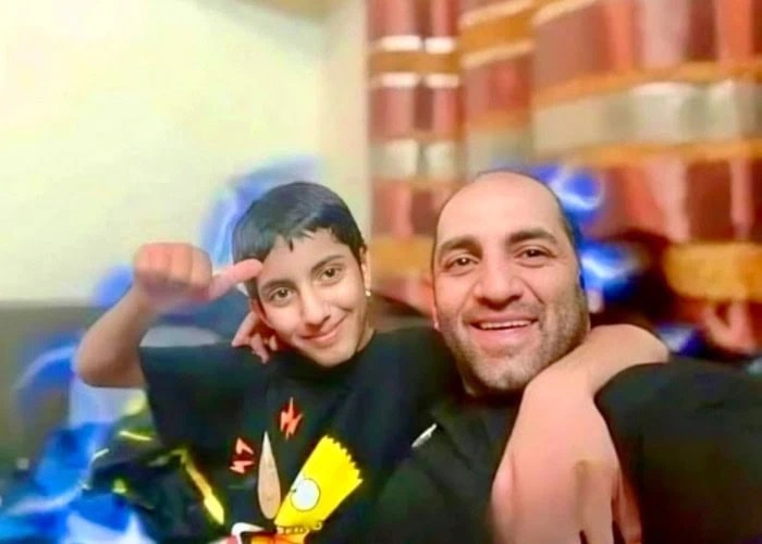 محمد صابری و پسر