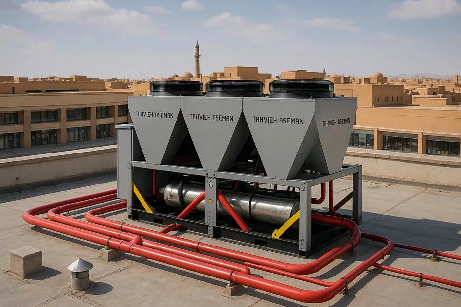 1748078323 914 هر آنچه در رابطه با چیلر مرکزی باید بدانید اصفهانیا.webp