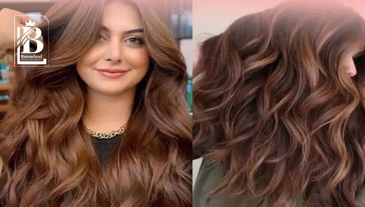 بلو طی کاراملی روشن – مناسب بدون دکلره