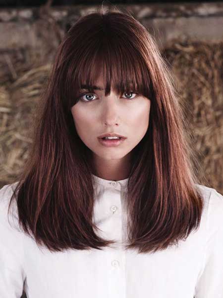 رنگ موی بلوطی تیره