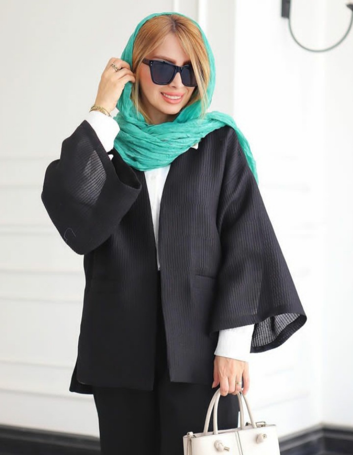 مانتو مشکی محرم