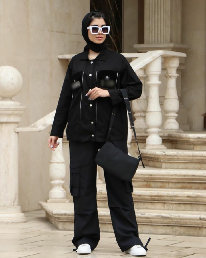 مانتو مشکی محرم