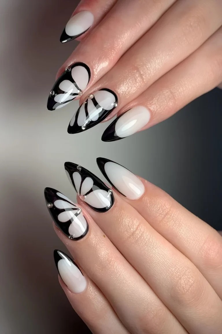 مدل لاک و دیزاین ناخن مشکی اختصاصی ماه محرم 145 طرح ناخن مشکی دخترانه