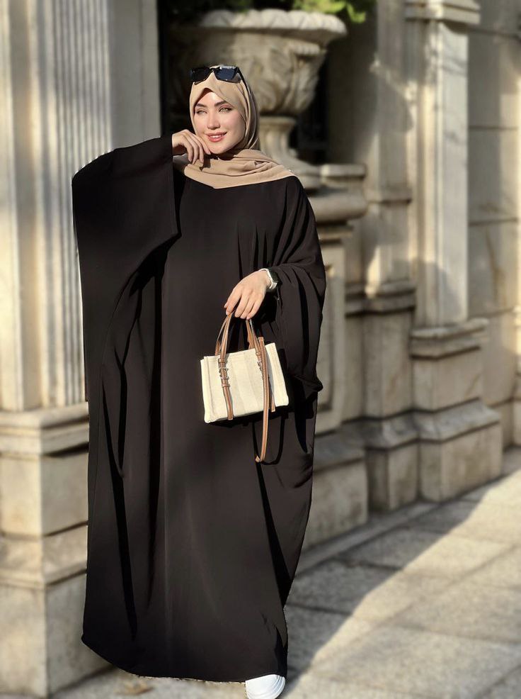مانتو عبایی مشکی (16)