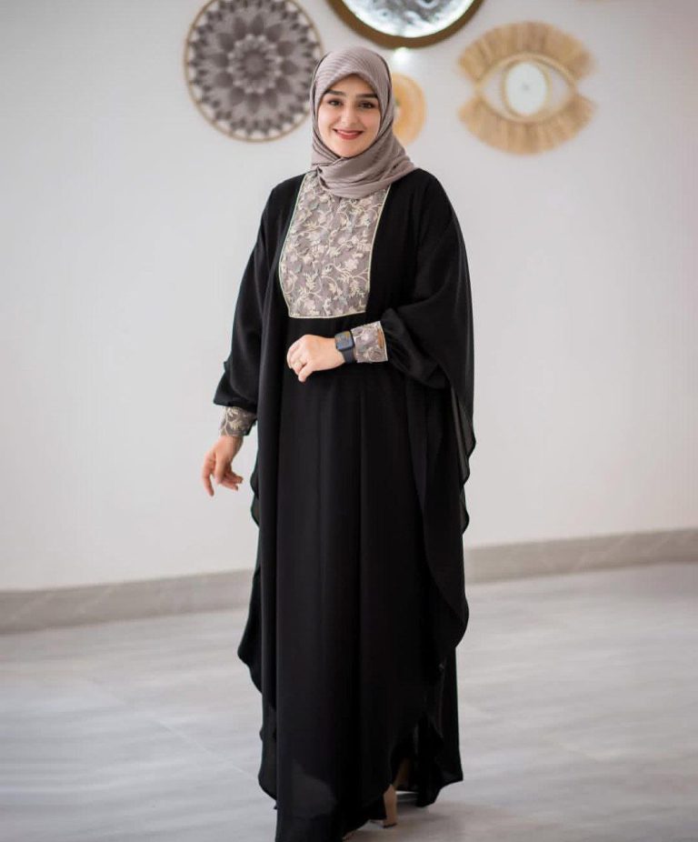 مانتو عبایی مشکی (32)