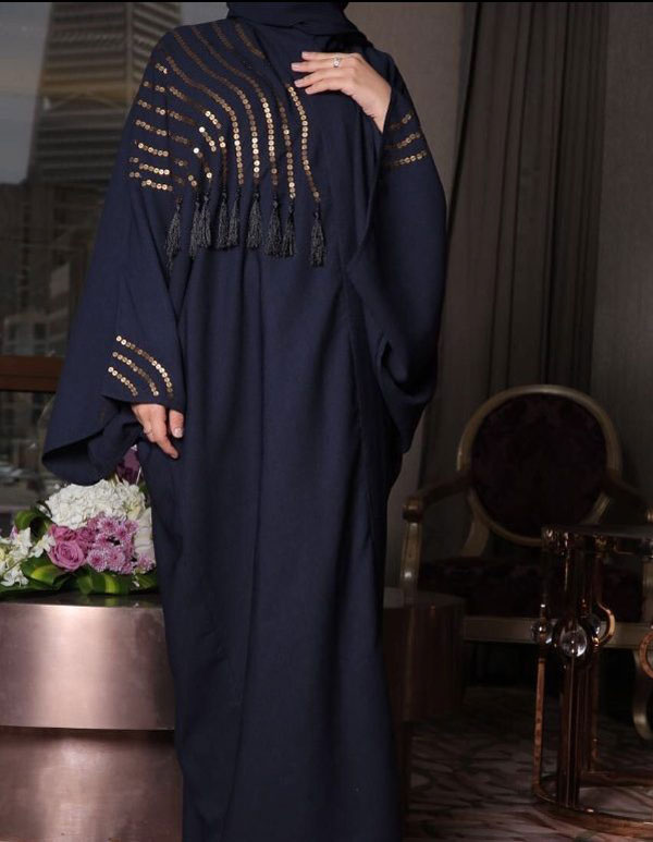 مانتو عبایی مشکی (48)